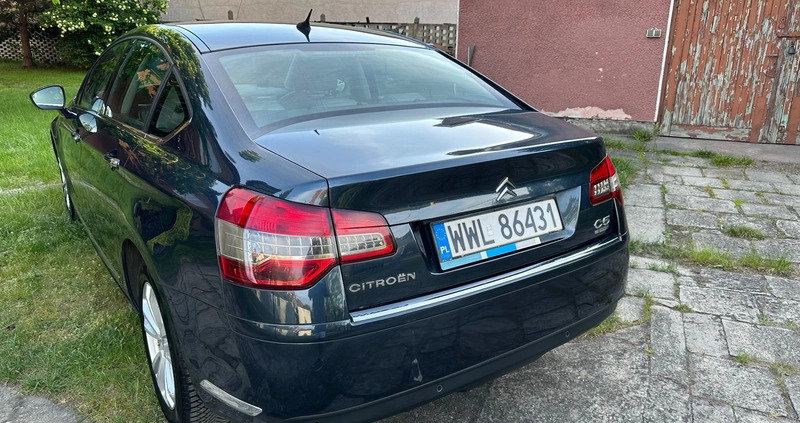 Citroen C5 cena 23900 przebieg: 223776, rok produkcji 2011 z Zielonka małe 137